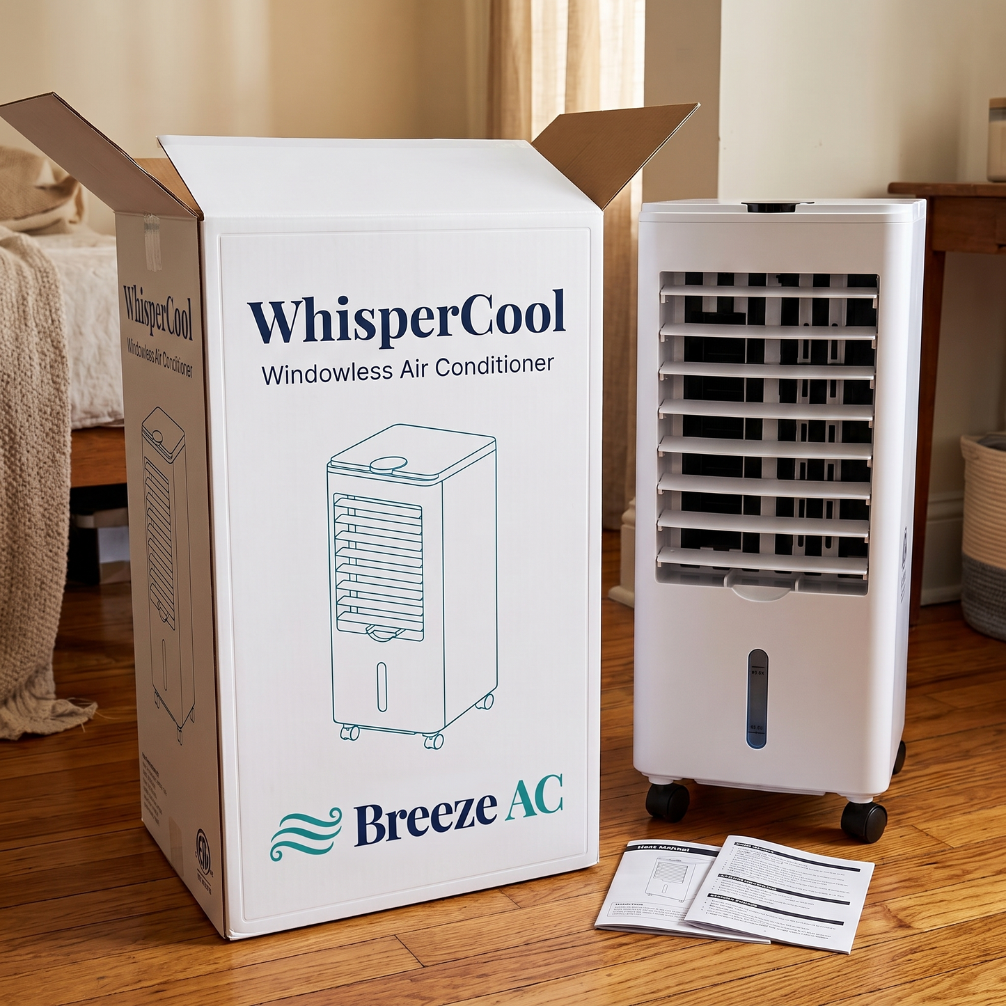 WhisperCool — Windowless Portable AC