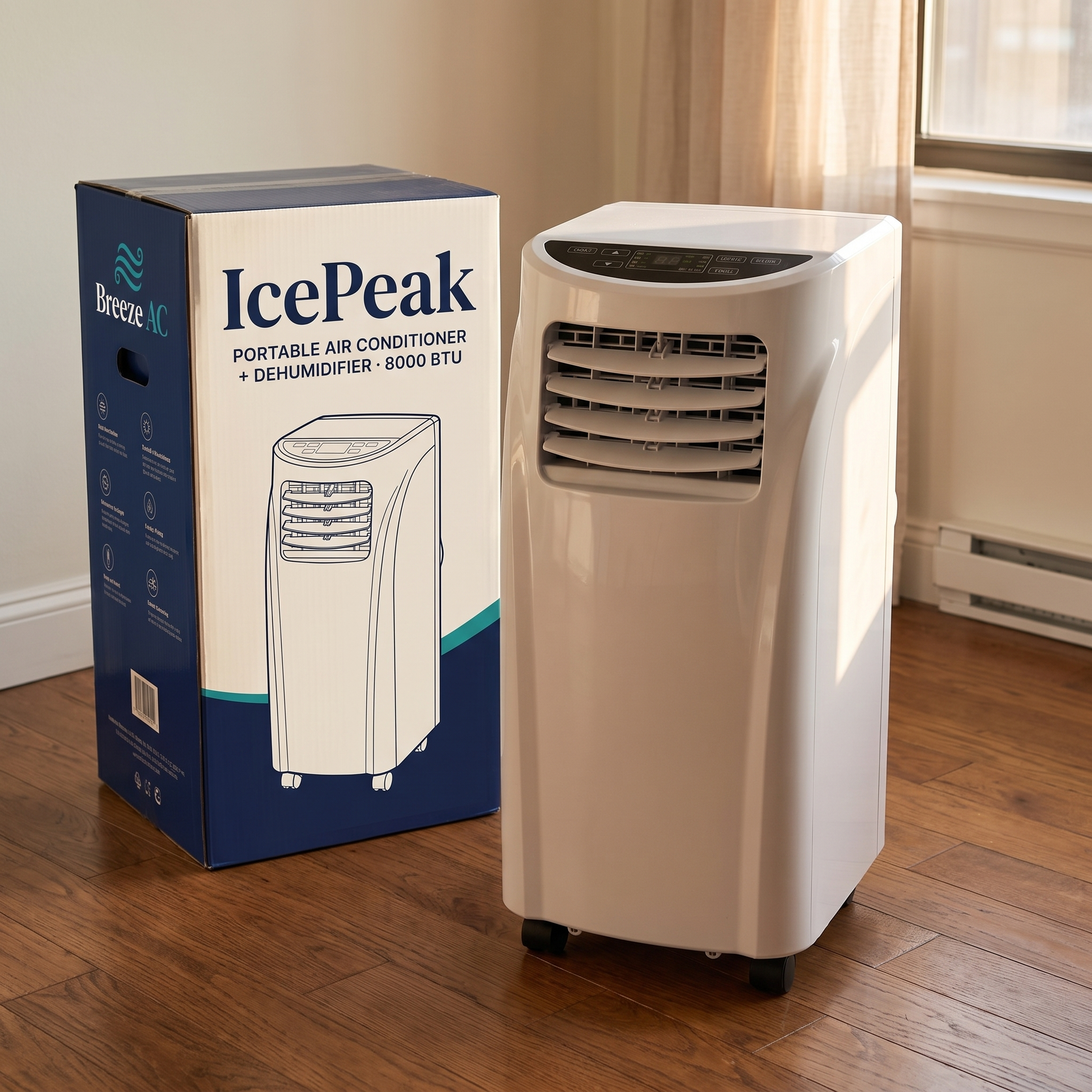 IcePeak with Breeze AC branded box