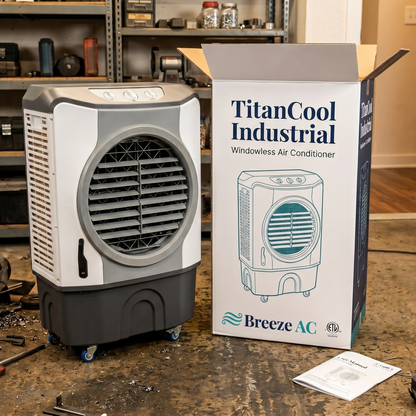 TitanCool Industrial — Windowless Portable AC