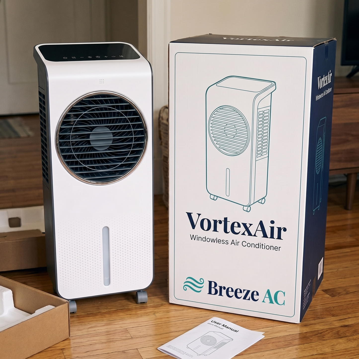 VortexAir — Windowless Portable AC
