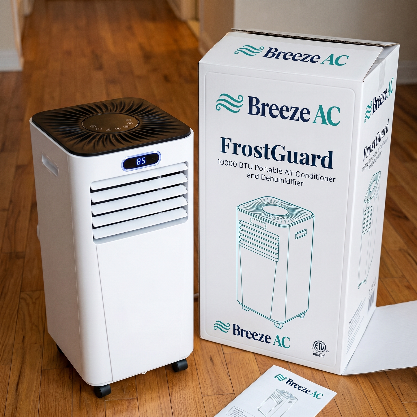 FrostGuard - 10000 BTU Portable Air Conditioner and Dehumidifier