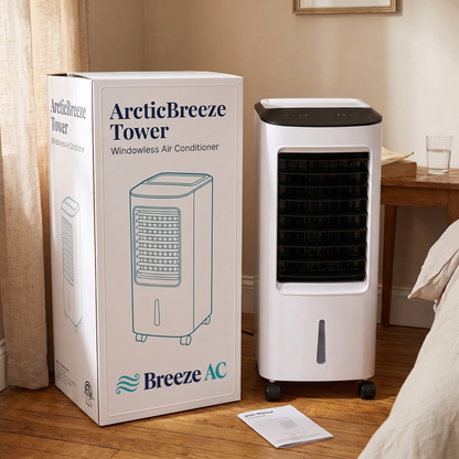 ArcticBreeze Tower — Windowless Portable AC
