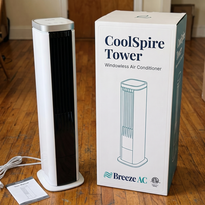 CoolSpire Tower — Windowless Portable AC