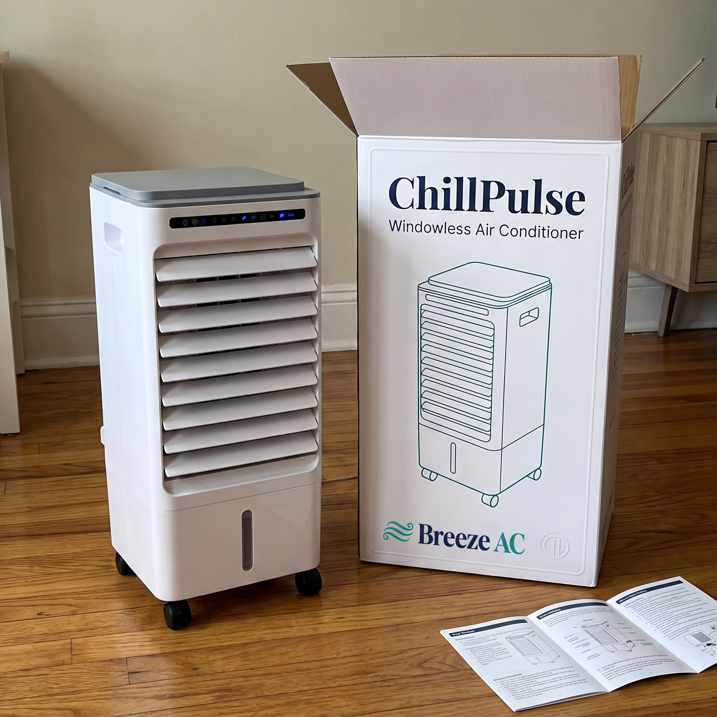 ChillPulse — Windowless Portable AC