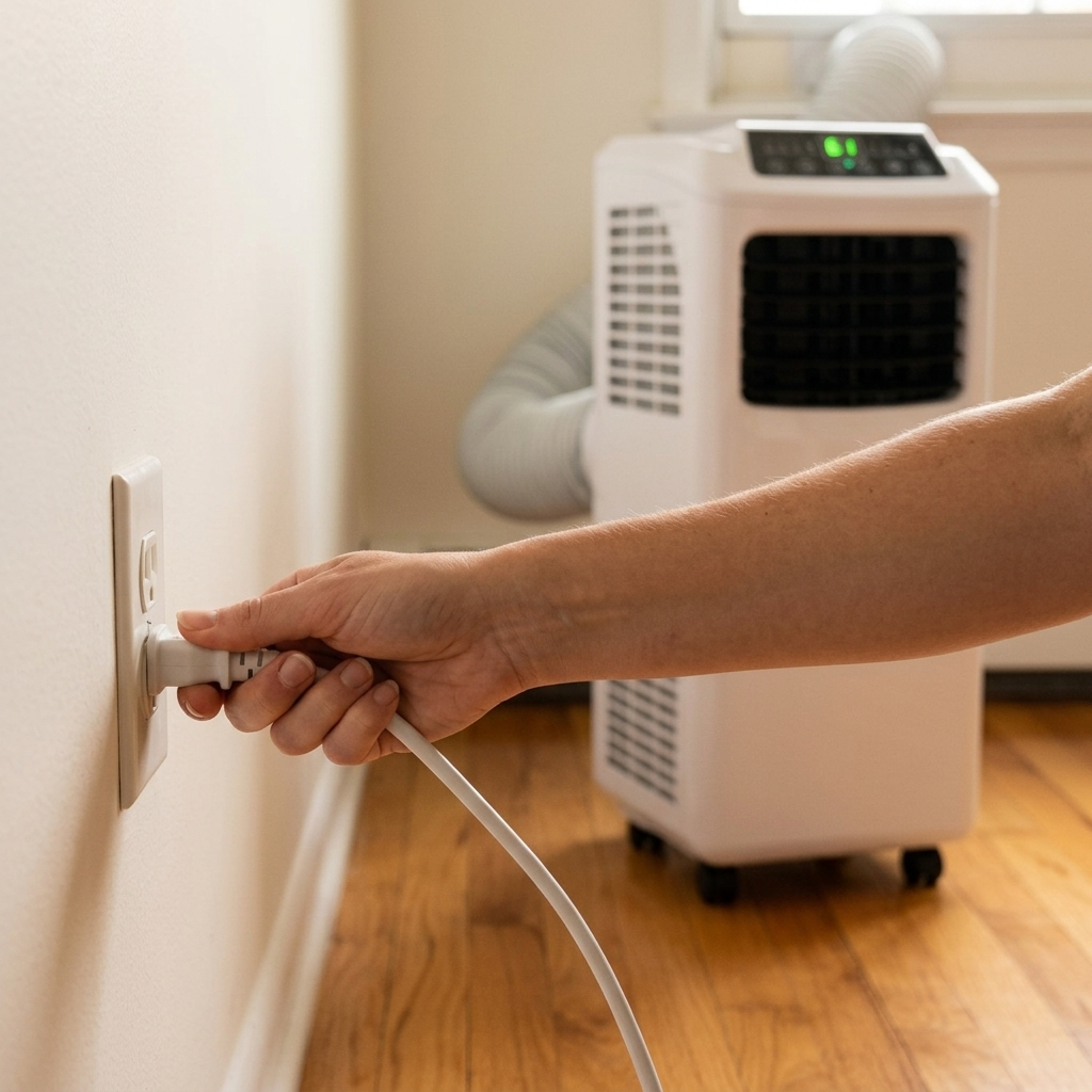 CryoCool - 9000 BTU Portable Air Conditioner and Dehumidifier