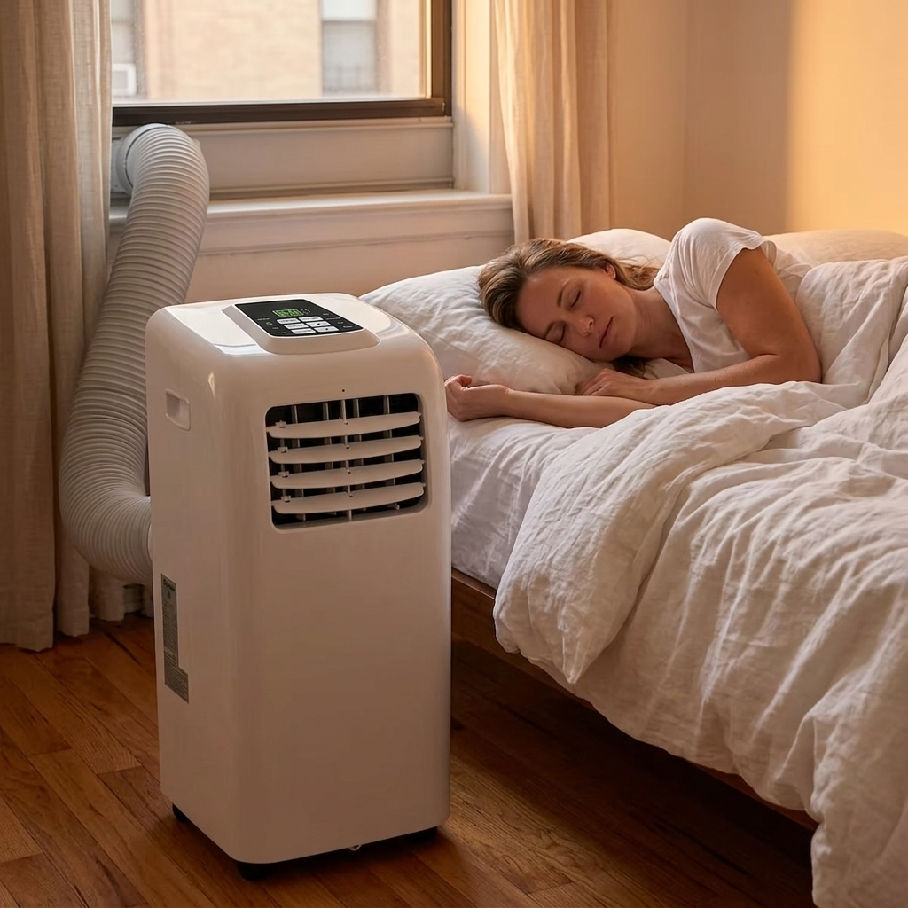 GlacierAir - 8000 BTU Portable Air Conditioner and Dehumidifier