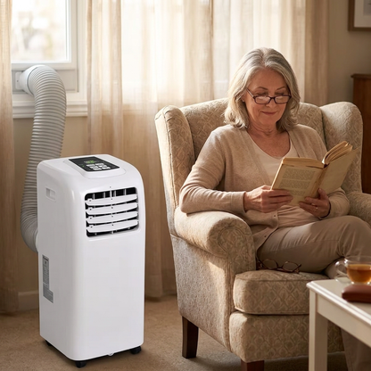 GlacierAir - 8000 BTU Portable Air Conditioner and Dehumidifier