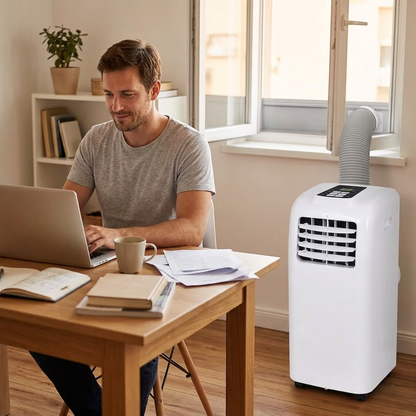 GlacierAir - 8000 BTU Portable Air Conditioner and Dehumidifier