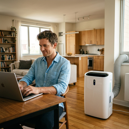 ArcticElite - 14000 BTU Smart Portable Air Conditioner and Heater with WiFi