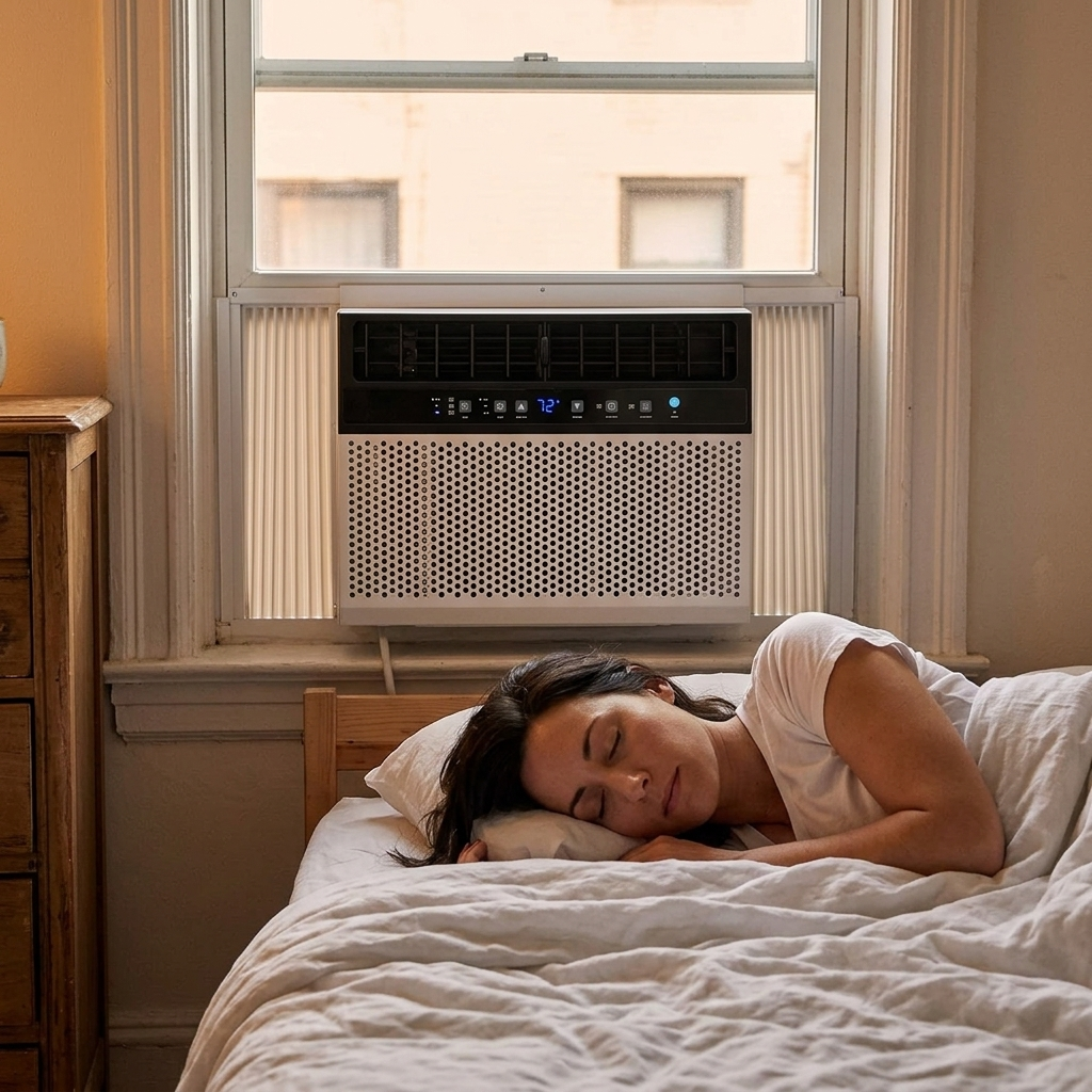 SilentCool - Ultra-Quiet Window Air Conditioner and Dehumidifier