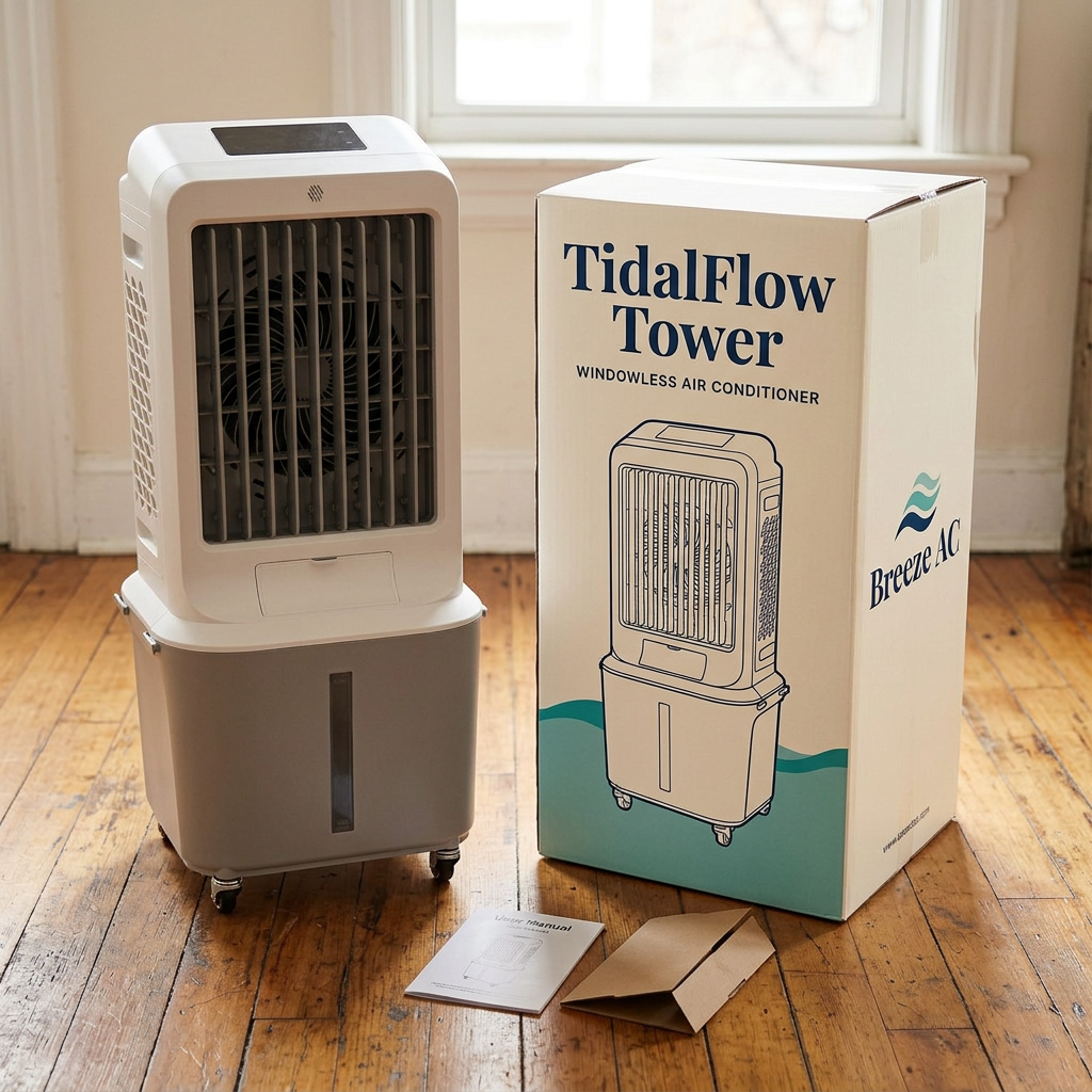 TidalFlow Tower unboxing with retail box