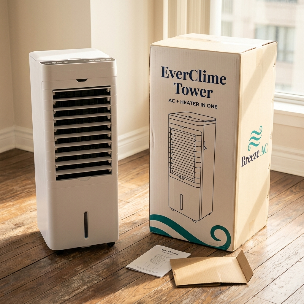 EverClime with branded Breeze AC retail box